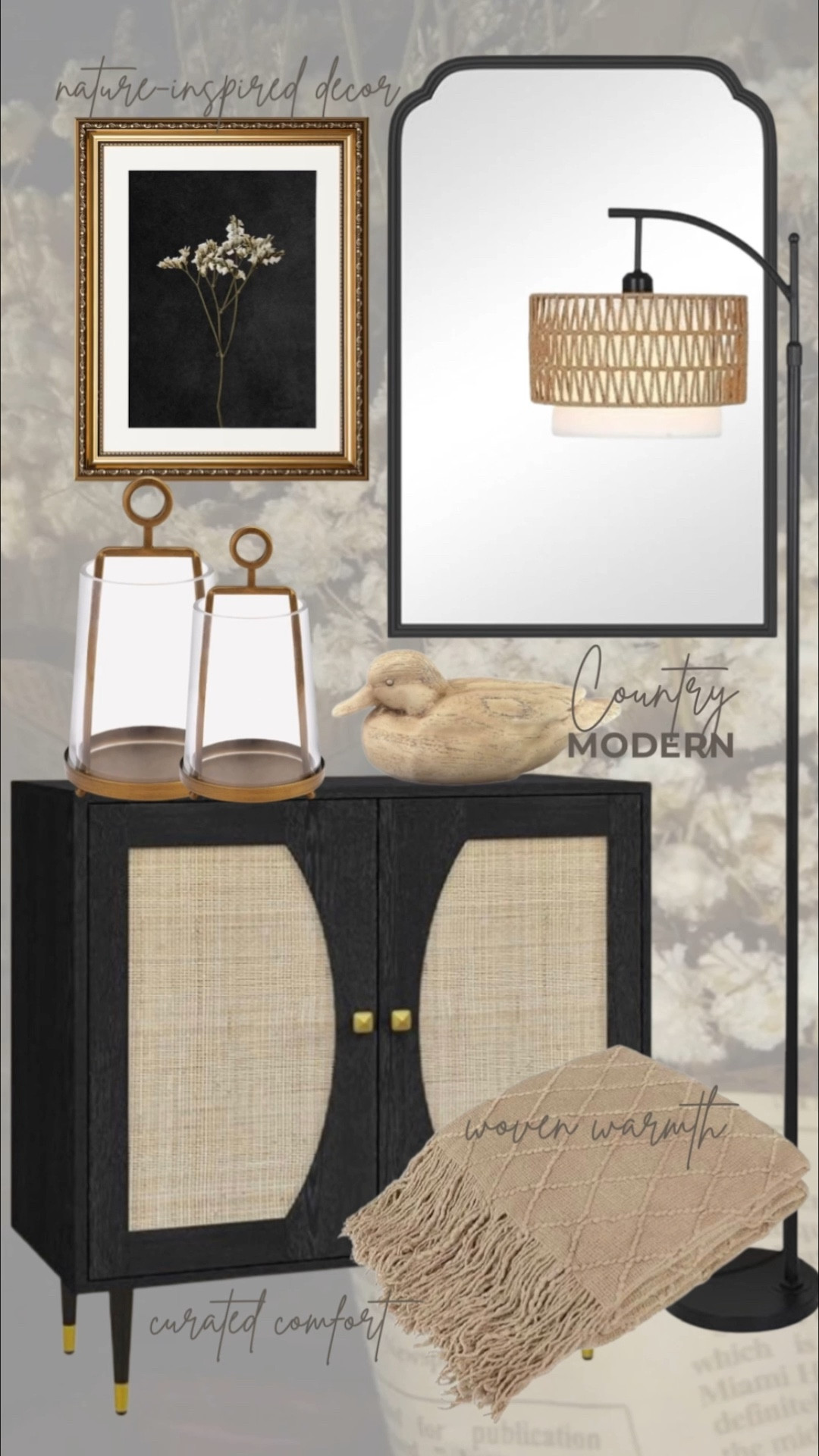 Country Modern Decor
A fresh blend of rustic charm and clean contemporary style, combining warm wood tones, soft neutrals, and timeless cozy touches for an elevated yet inviting home.

#LTKCanada #LTKSpring

#LTKSeasonal #LTKHome #LTKSaleAlert