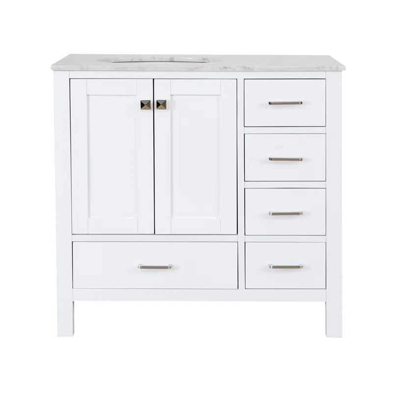 Cheshunt Full Cabinet 36" Single Bathroom Vanity Set | Wayfair North America