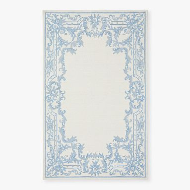 LoveShackFancy Ornate Border Rug | Pottery Barn Teen