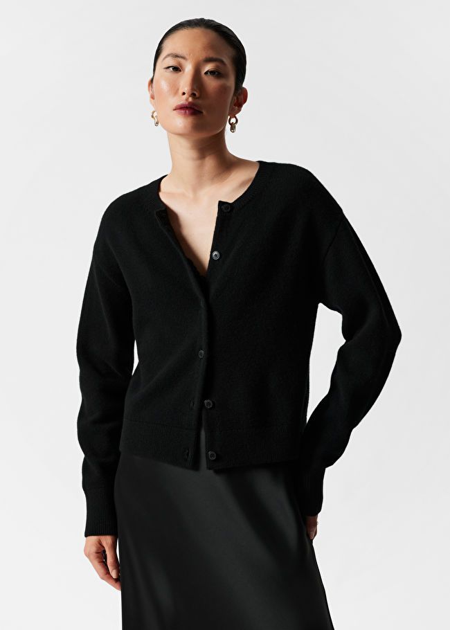 Boxy Merino Wool Cardigan | & Other Stories US