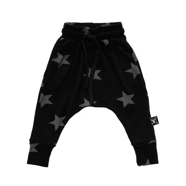 Kid's Boys Elastic Harem Pants Drawstring Sweatpants Sports Stretch Trousers | Walmart (US)