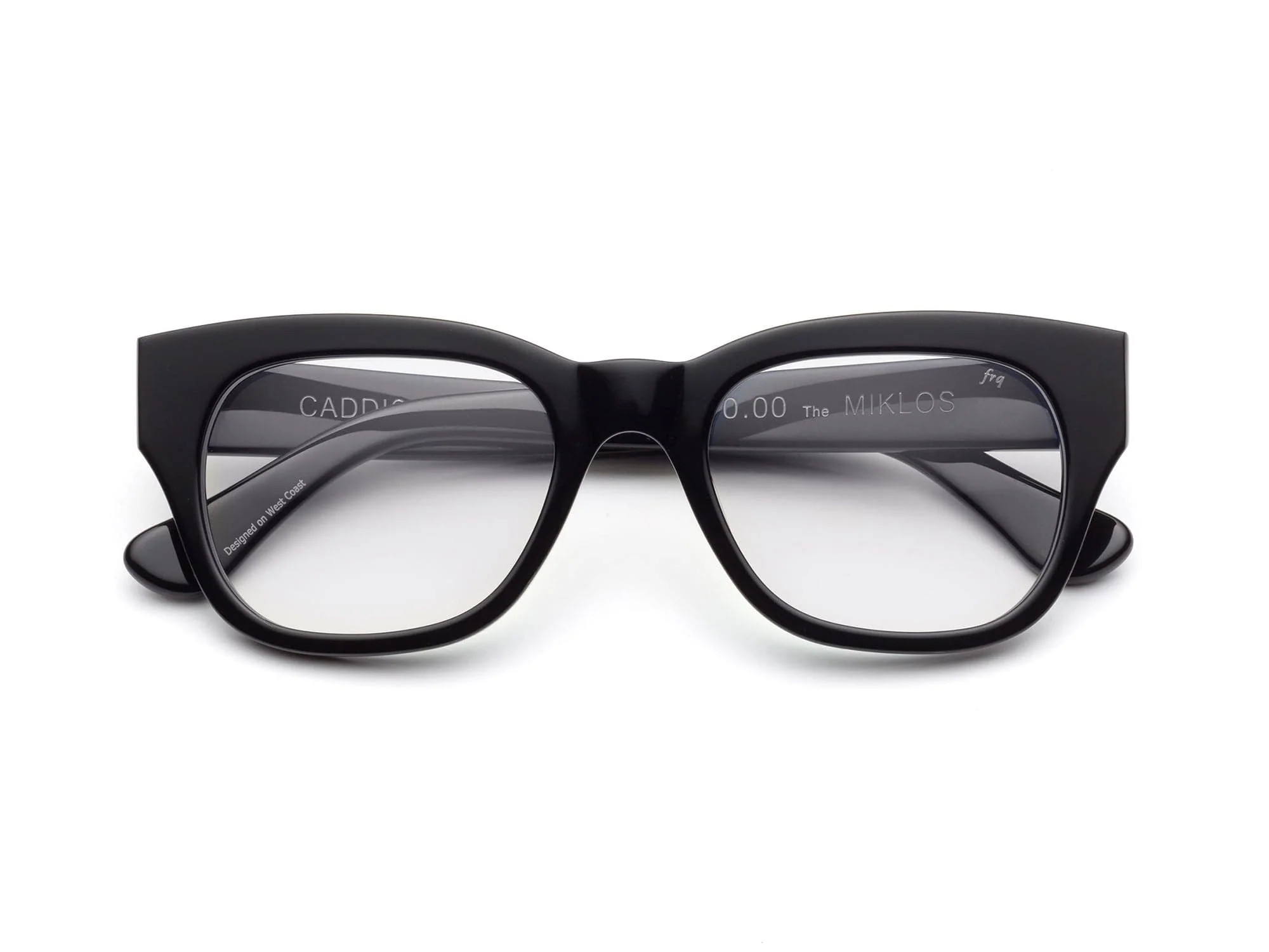 Miklos Reading Glasses - Matte Black | Caddis | CADDIS