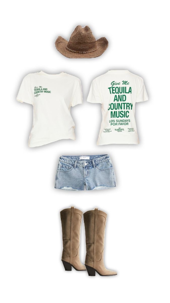 Country Music Festival Outfit Zach Bryan Hyde Park #concertoutfit #cowboyoutfit #cowboyboots 

#LTKsummer #LTKuk #LTKfestival