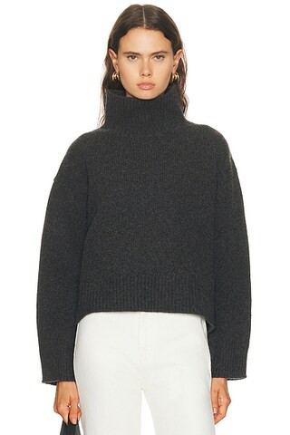 Omaira Sweater in Charcoal Melange | FWRD 