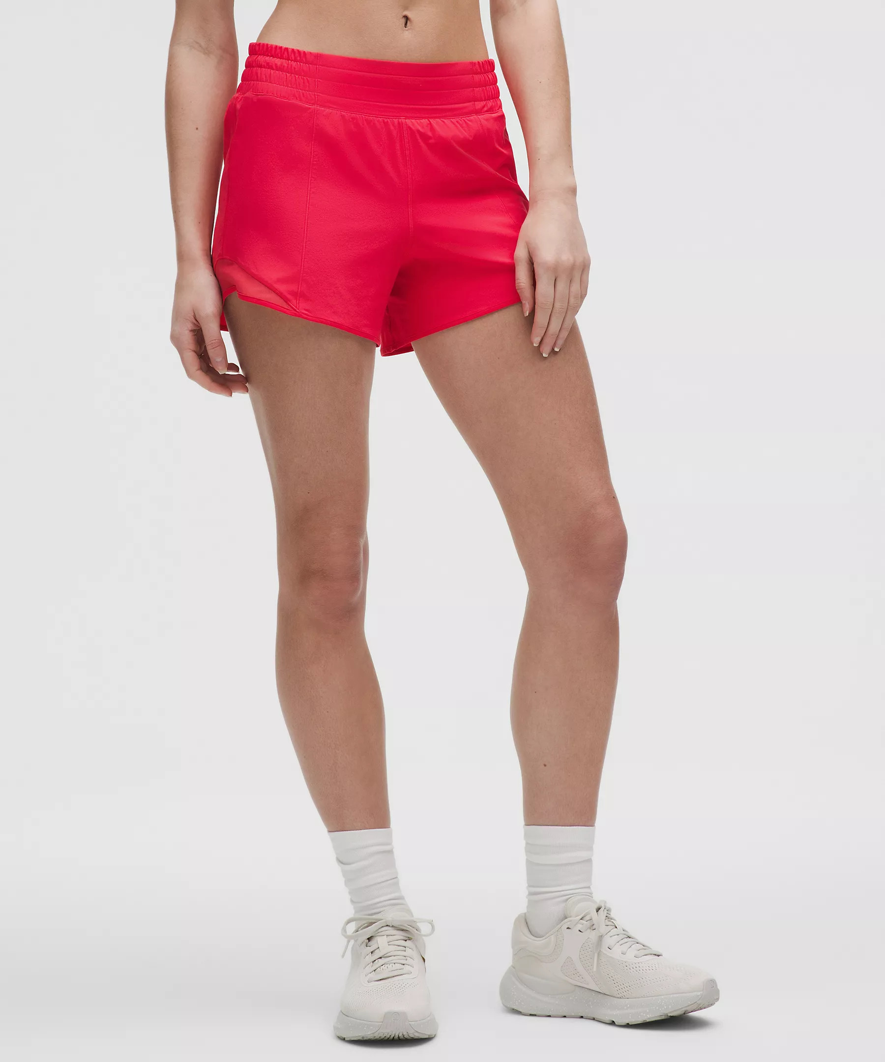 Hotty Hot High-Rise Lined Short 4" | Women's Shorts | lululemon | Lululemon (US)