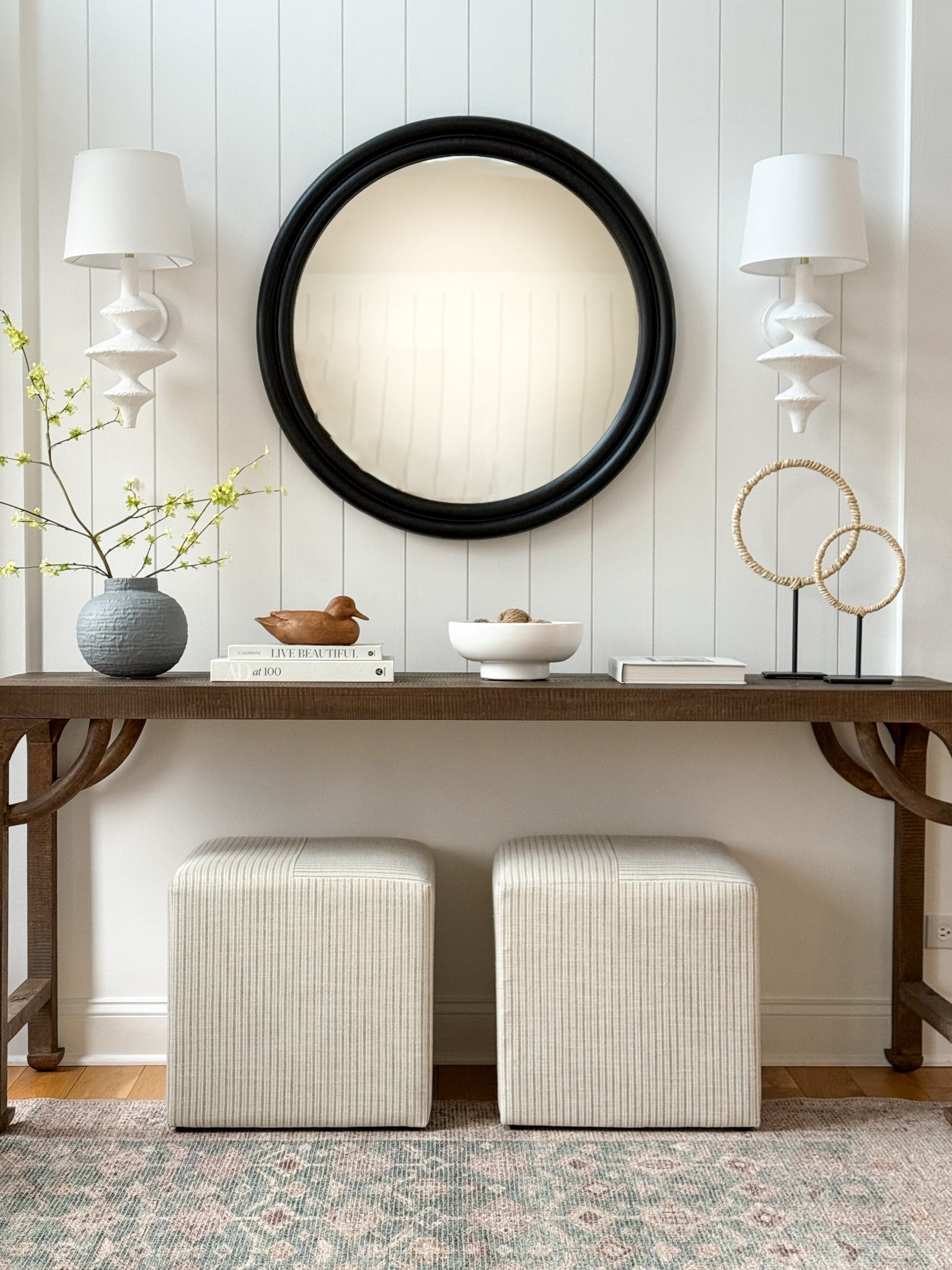 McGee and co, entryway, home decor, interior, neutral home, home, cozy home, studio McGee, console table, sale 40% off, Amazon, sconces 

#LTKSeasonal #LTKHome #LTKSaleAlert