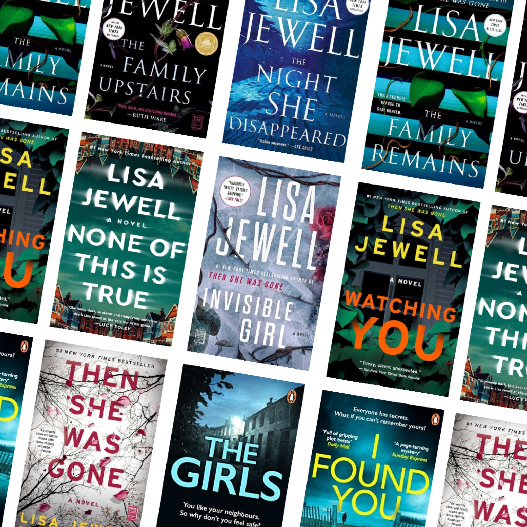 Thriller Book Recommendations
⤹ 𝙖𝙪𝙩𝙝𝙤𝙧 𝙨𝙥𝙤𝙩𝙡𝙞𝙜𝙝𝙩: 𝙇𝙞𝙨𝙖 𝙅𝙚𝙬𝙚𝙡𝙡

★★★★★
None of This is True
Watching You
Then She Was Gone

★★★★☆ 
The Family Upstairs

★★★☆☆
The Night She Disappeared 

𝙤𝙣 𝙢𝙮 𝙩𝙗𝙧
The Family Remains
Invisible Girl 
The Girls
I Found You

⤹ Which Lisa Jewell book should I read next?
…

#thrillerbooks #bookstagram #bookish #bestbooks #bookpost #whatimreading #newread  #readallday #booksta #recentreads #reads #bookrecs #bookrecommendation #bookrecommendations #bookreview  #whattoreadnext #bookreelsofinstagram #bookstoread #tbrpile #mustread #lisajewell #noneofthisistrue #tbr #tbrpile #favoriteauthor #ltkbooks

#LTKGiftGuide #LTKHoliday #LTKFindsUnder50