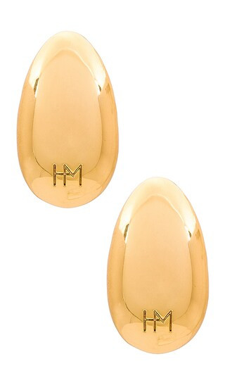 Bean Earrings in Gold | Revolve Clothing (Global)