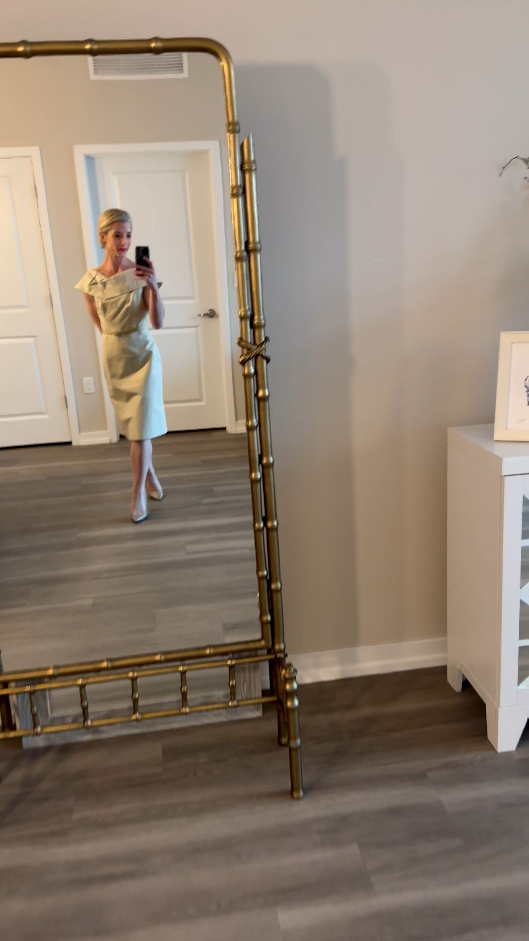 Halloween costume idea! Take a vintage dress like my soft gold Badgley Mischka cocktail dress, pair it with your favorite jimmy Choo pumps, and you’re First Lady! Easy peasy costumes without spending a dime  and a great excuse to breakout your fanciest, special occasion attire! 

#LTKParties #LTKStyleTip #LTKHalloween