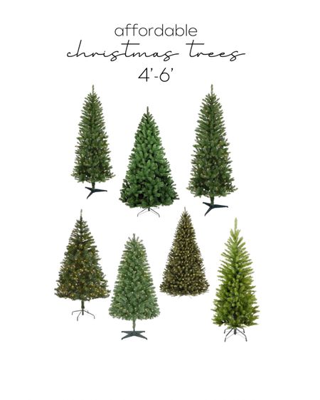 So these affordable 4’-6’ faux Christmas trees! 

 Affordable faux Christmas trees, small Christmas trees, kids Christmas trees



#LTKSeasonal