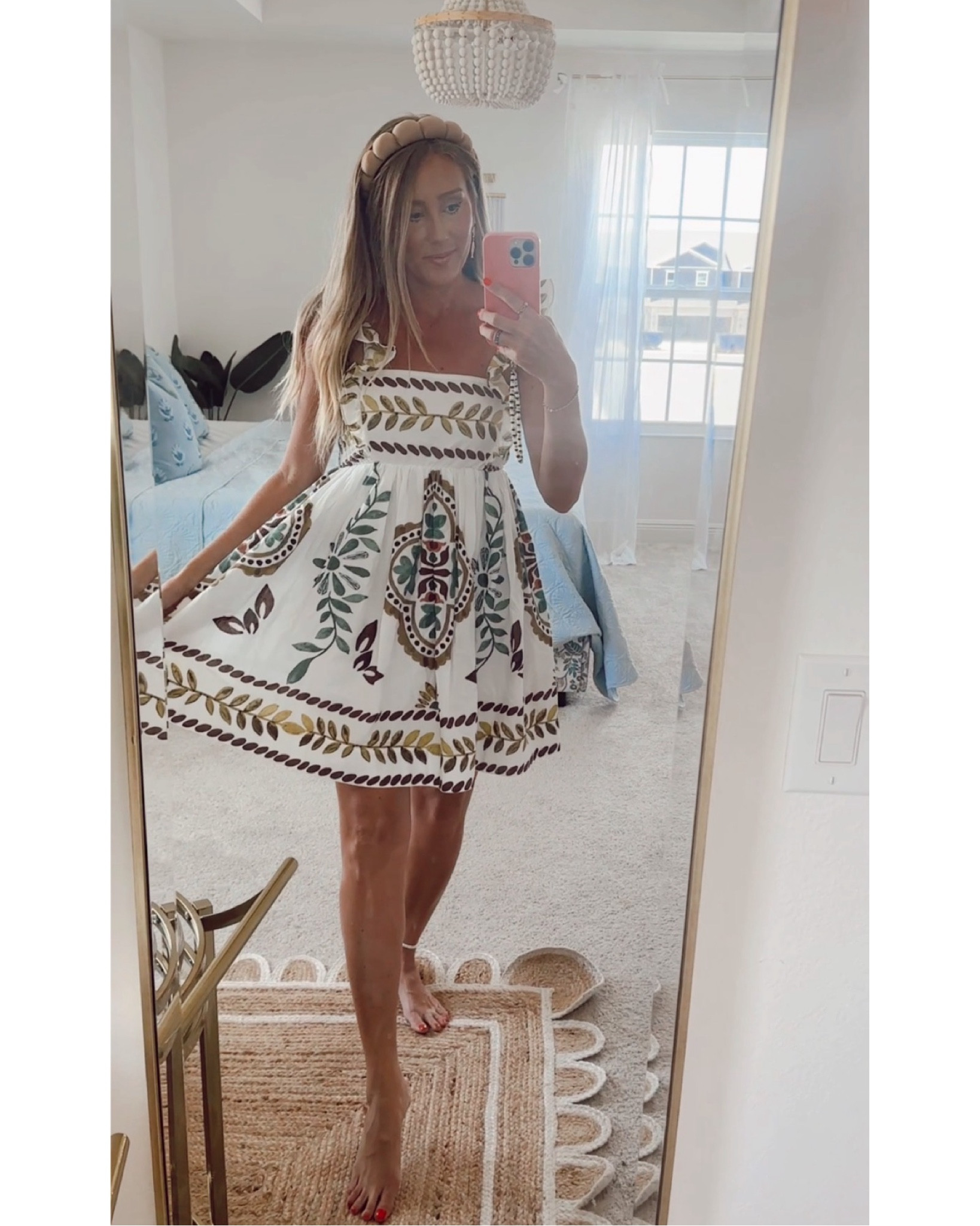 The cutest Summer dress for vacation or for going out to dinner! Also paired with a few of my current favorite accessories! 

#LTKFindsUnder50 #LTKStyleTip #LTKTravel