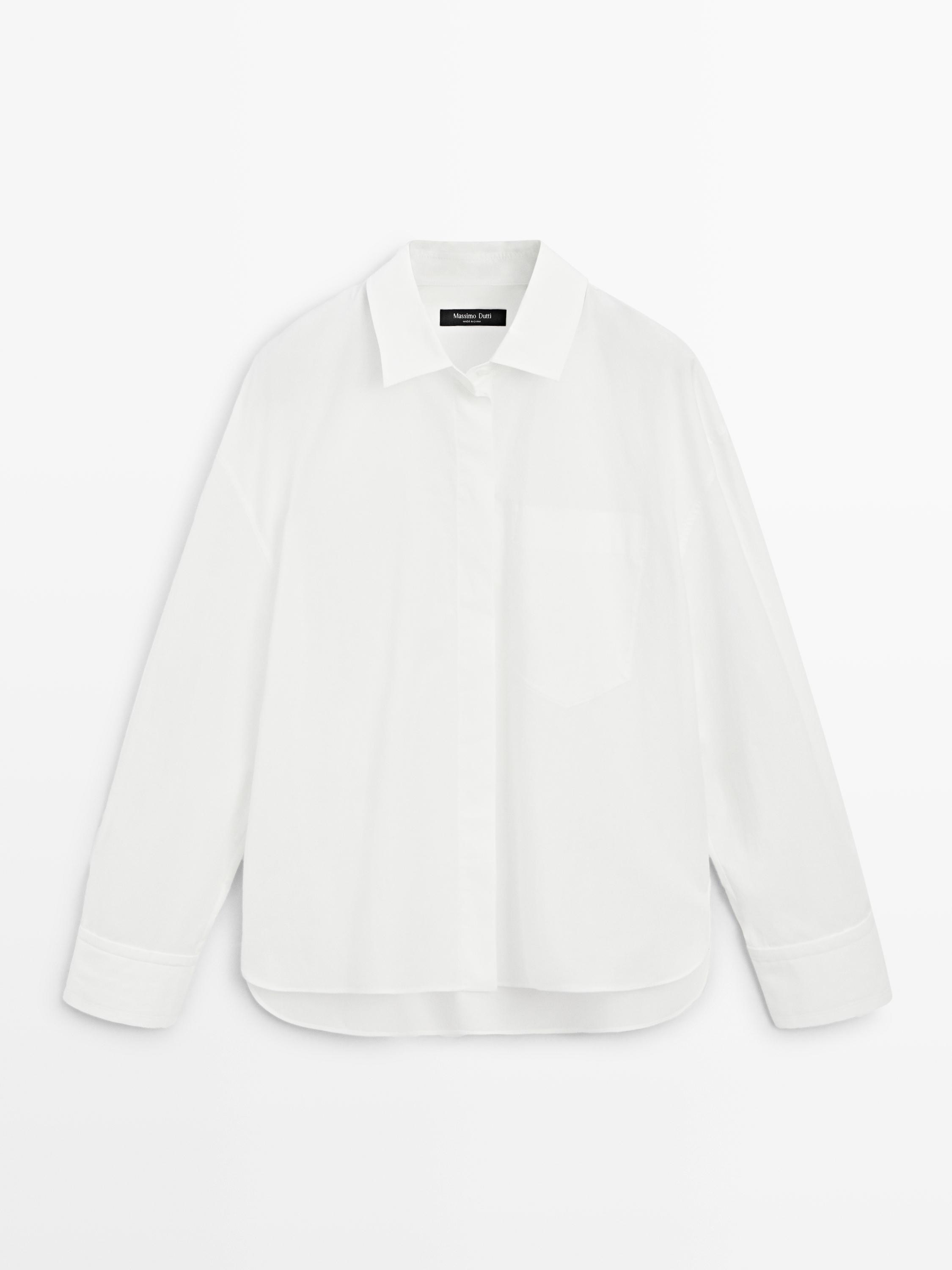100% cotton shirt | Massimo Dutti UK