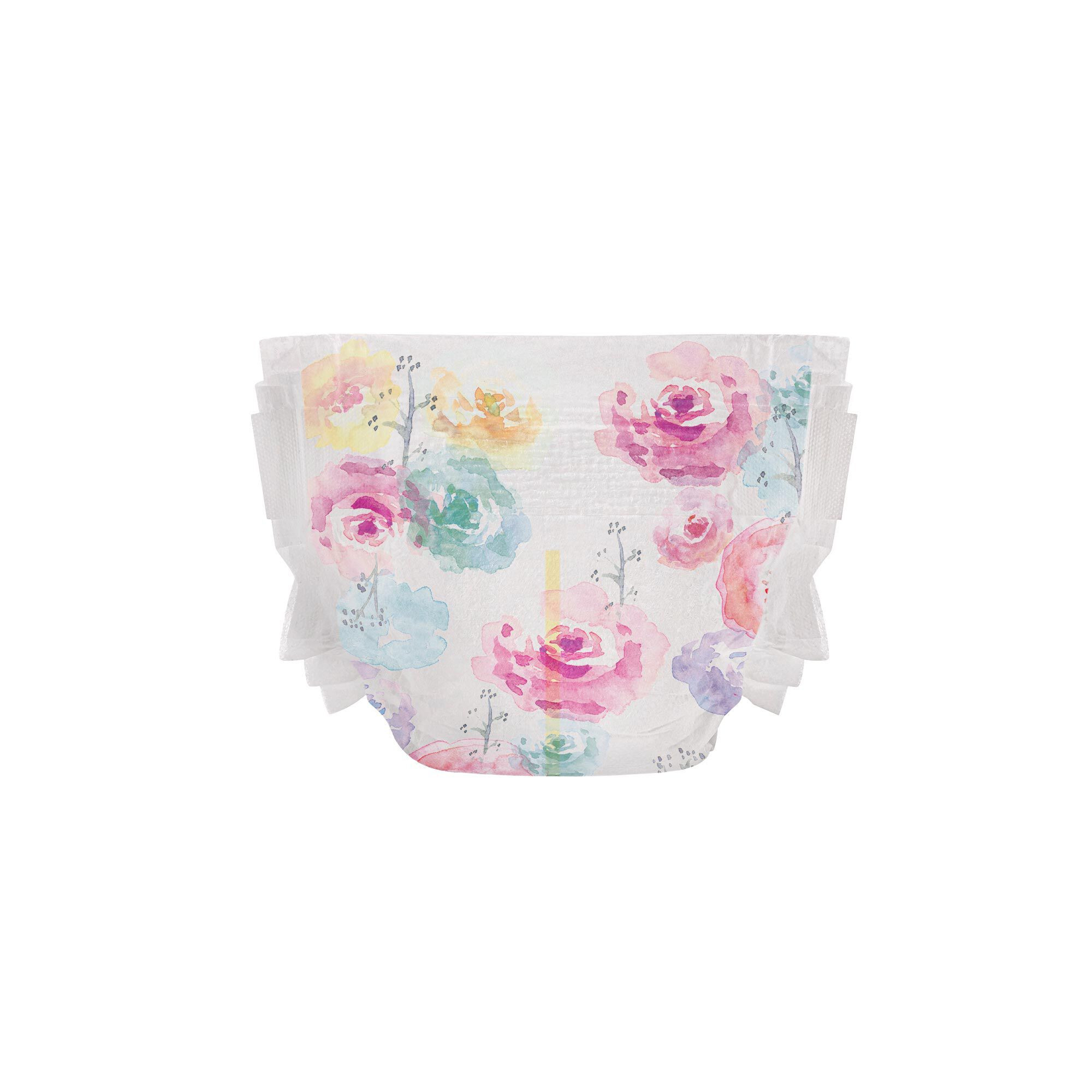 Clean Conscious Diaper, Rose Blossoms, Size 1 | The Honest Company