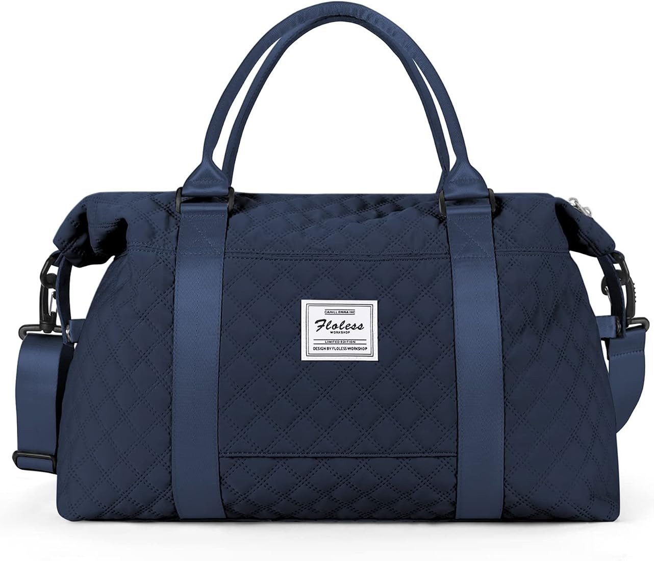 Travel Duffel Bag, Sports Tote Gym Bag, Shoulder Weekender Overnight Bag for Women | Amazon (US)