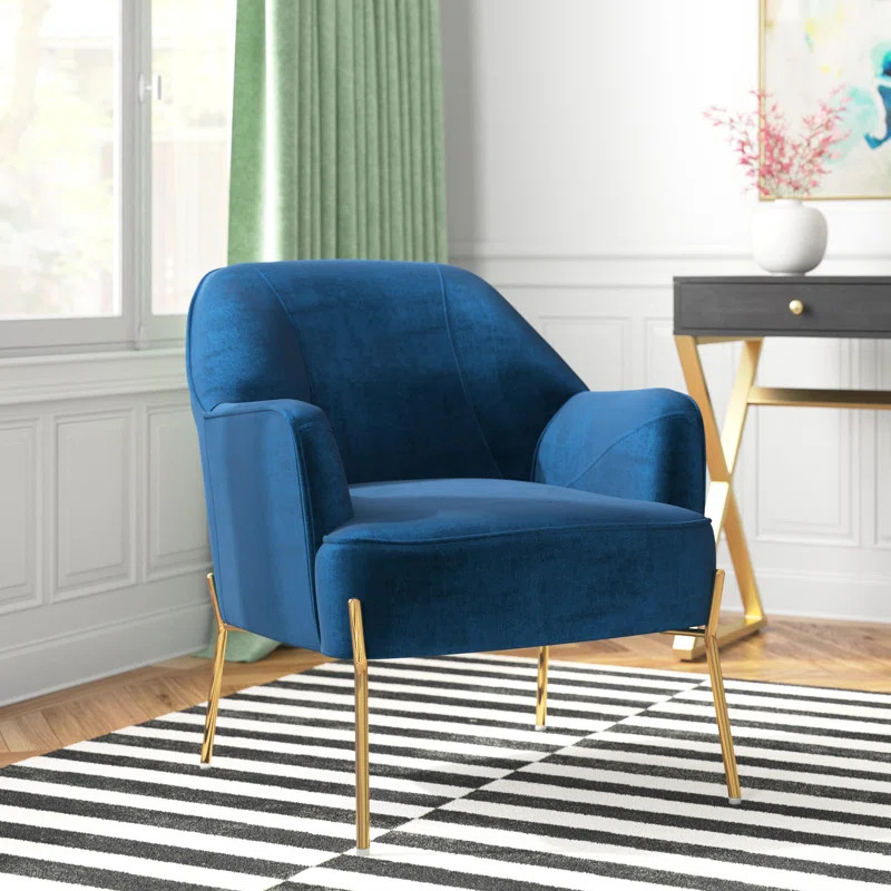 Cleo 26'' Wide Velvet Armchair | Wayfair North America