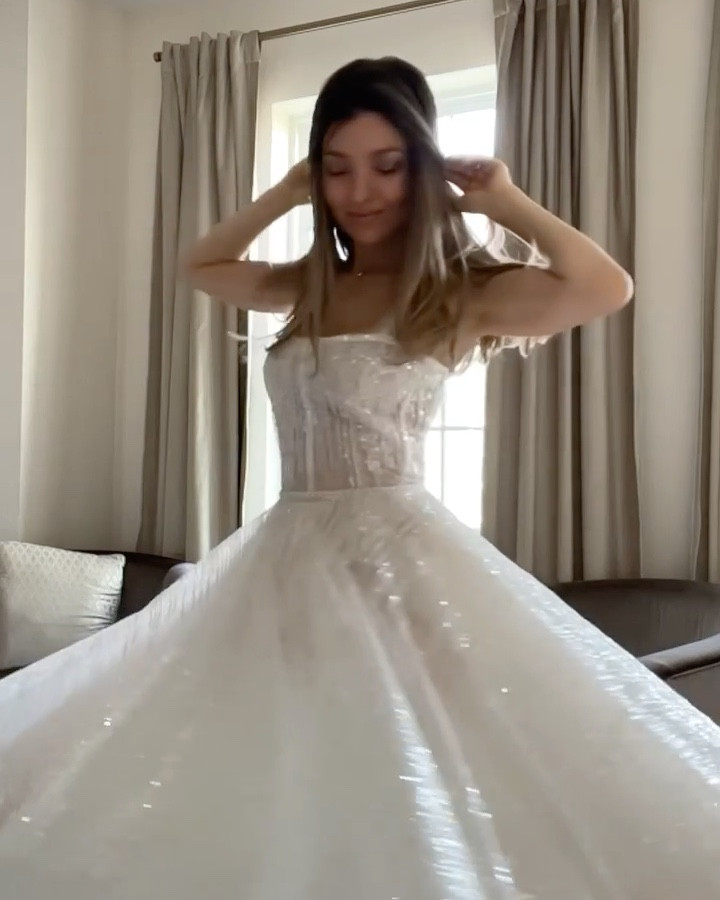 this baby arrived in the mail & so I did what any rational adult would do; I played out my wildest princess dreams & started planning my vow renewal ceremony 🫣✨

Dress of my dreams is the Mademoiselle Bridal Midi Dress by Bronx and Banco, wearing it in size XS. I’m a petite 5’1” and would have preferred to take it in a tiny bit around the waist but otherwise it is perfect 🥹 


#petitefashion #petitestyle #weddingoutfit #rehearsaldinner #vowrenewal #blacktie #weddingdress #bridal #bridaldress 

#LTKWedding #LTKParties #LTKFamily