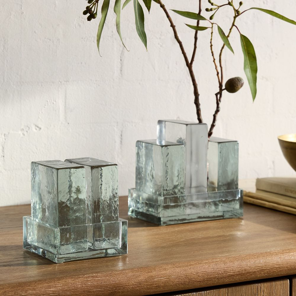 Cast Glass Vases | West Elm (US)