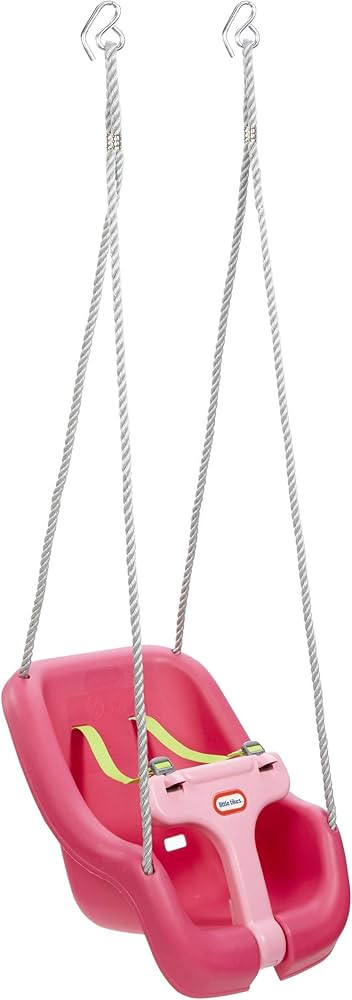 Little Tikes 2-in-1 Snug 'n Secure Swing Magenta | Amazon (US)
