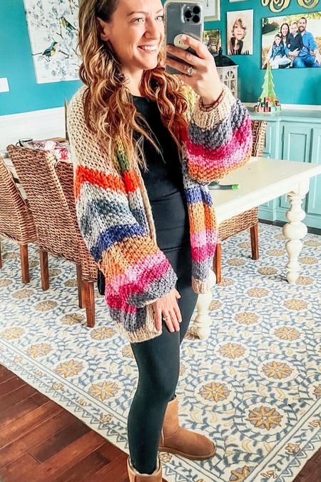 Amazing Black Friday deal - on sale plus an additional 40% off with code VIP40 - colorful cardigan • cyber week • clearance • winter outfit • casual outfit 

#LTKsalealert #LTKCyberWeek #LTKfindsunder100