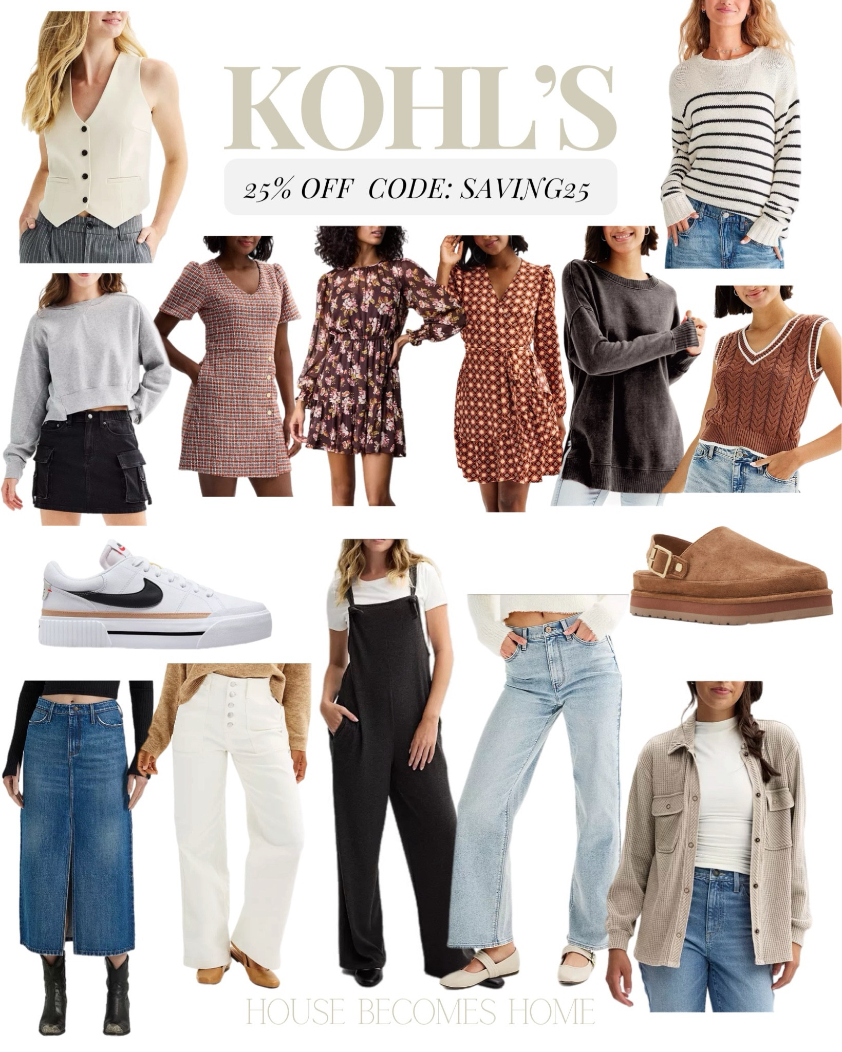 Kohl’s 3-day sale! 25% off with code: SAVING25



#LTKShoeCrush #LTKStyleTip #LTKSaleAlert