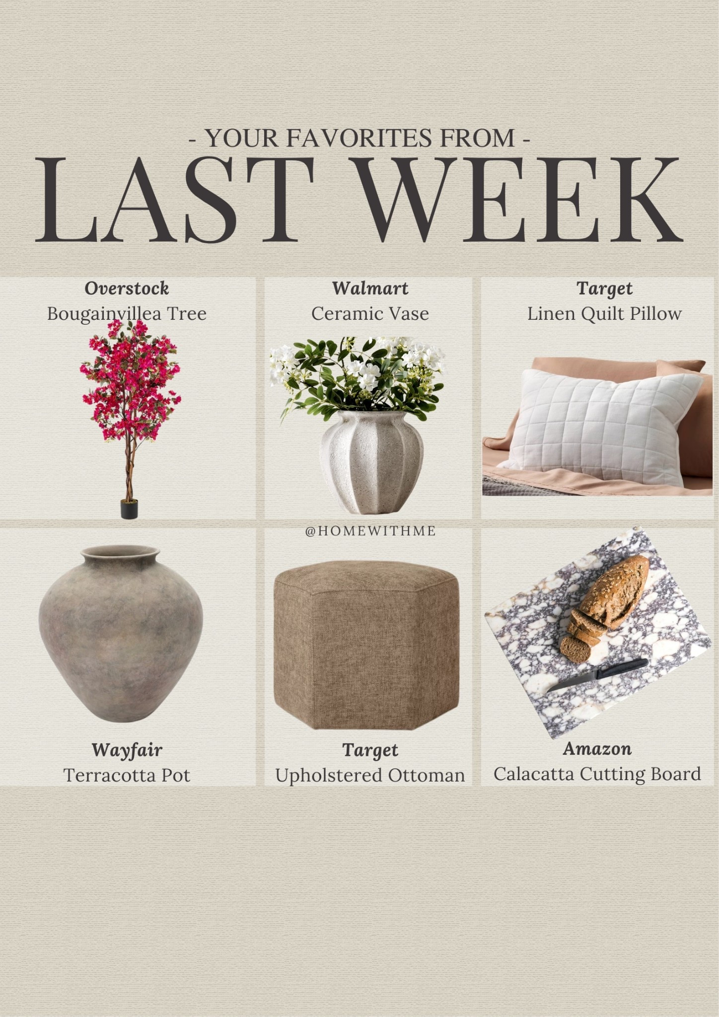 Your favorites from last week!! 💛

#LTKSaleAlert #LTKHome