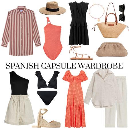 A capsule wardrobe for Spanish summer holiday. 

Exact shorts are from Tyde London 

What to pack. Packing guide


#LTKsummer #LTKstyletip #LTKuk