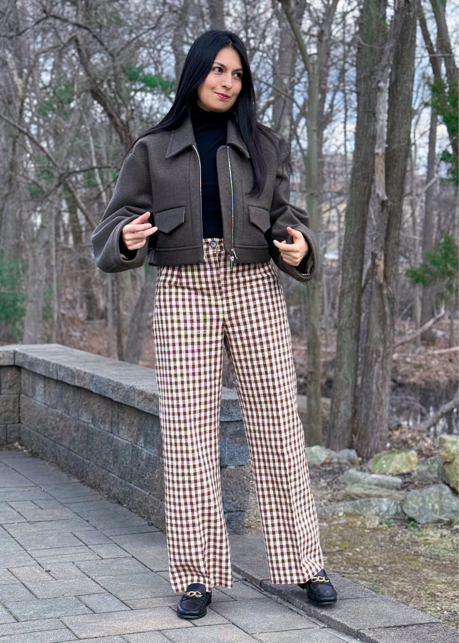 Wearing Martin Crop Trousers size 38 for my usual 36 

#LTKstyletip #LTKSeasonal