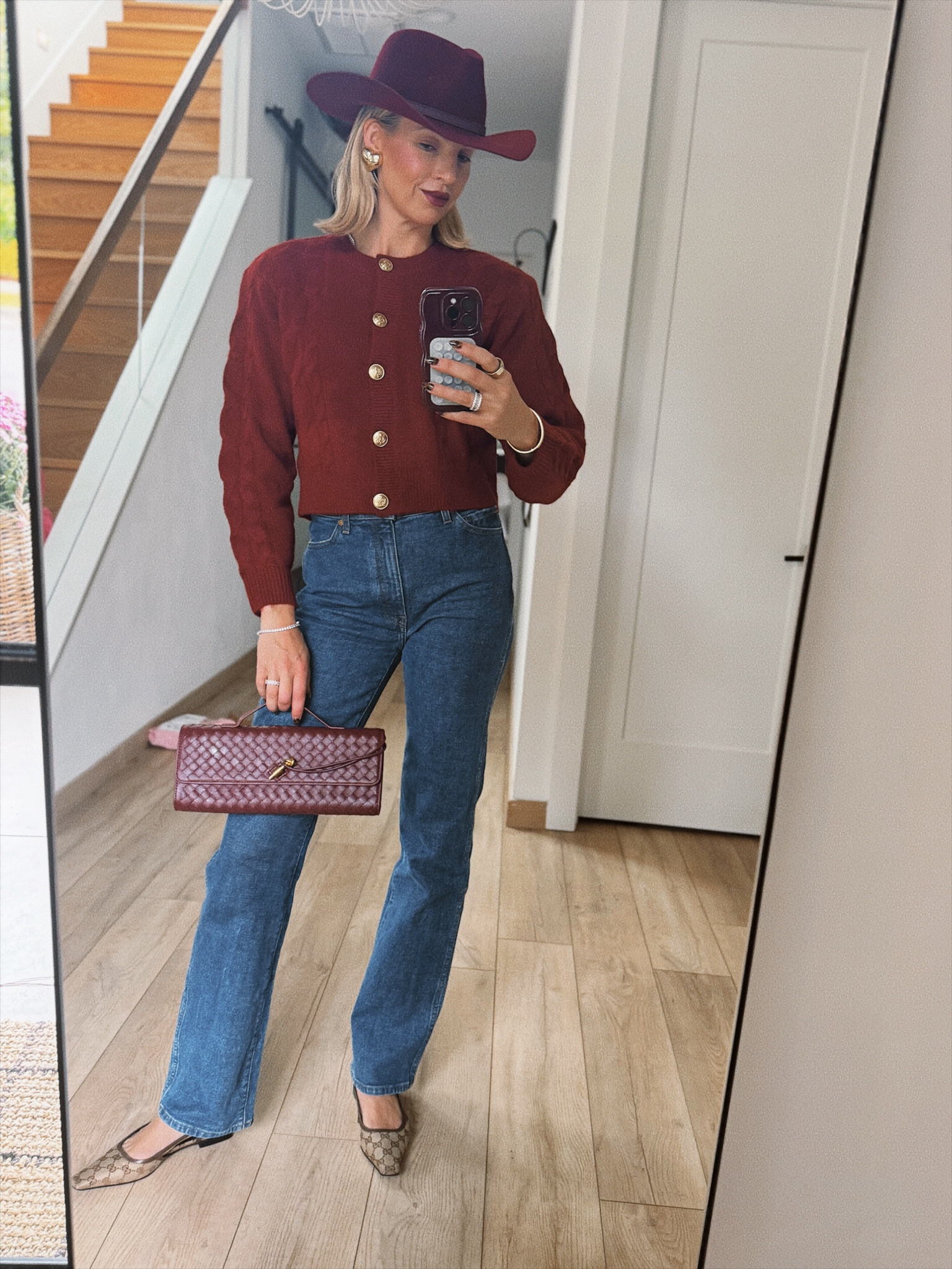 Wearing a small in the sweater. I love the shoulder pads!. It is however, on the itchier side so if that bothers you, you might want to not buy.

#LTKOver40 #LTKWorkwear #LTKStyleTip