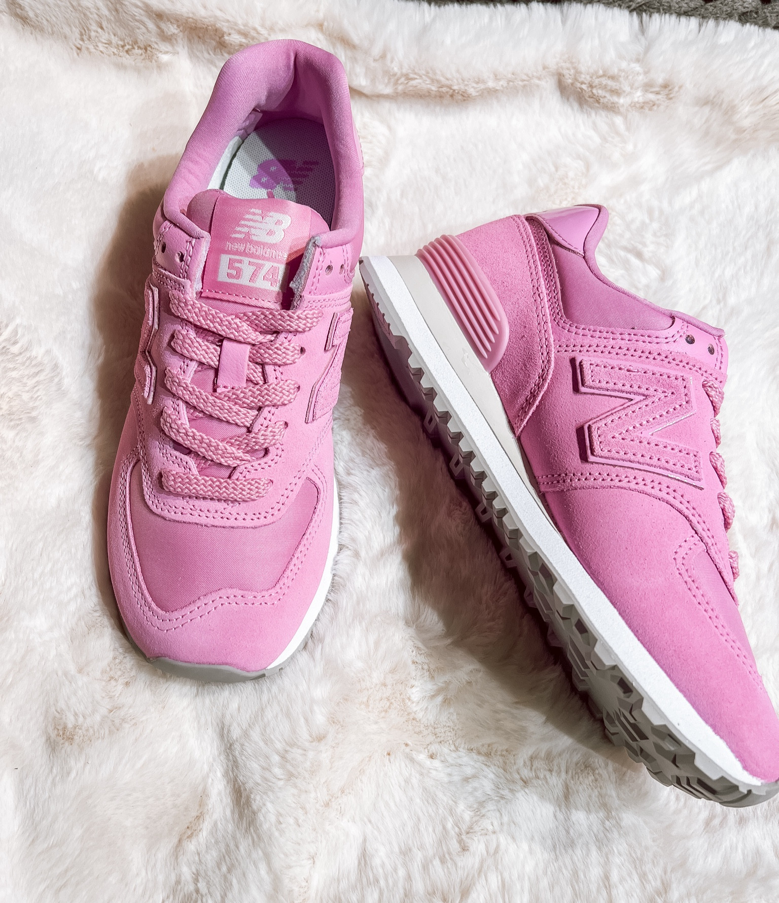 How adorable are these pink New Balance joggers?! They are beyond comfortable! They go with everything from leggings to jeans to cut off shorts! 
I cannot get over how great these are!
Sneakers, spring outfits, Barbie pink, trainers, athletic shoes, fitness 

#LTKSeasonal #LTKshoecrush #LTKfindsunder100