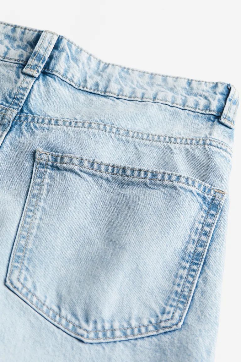 Baggy Regular Jeans - Light denim blue - Ladies | H&M US | H&M (US + CA)