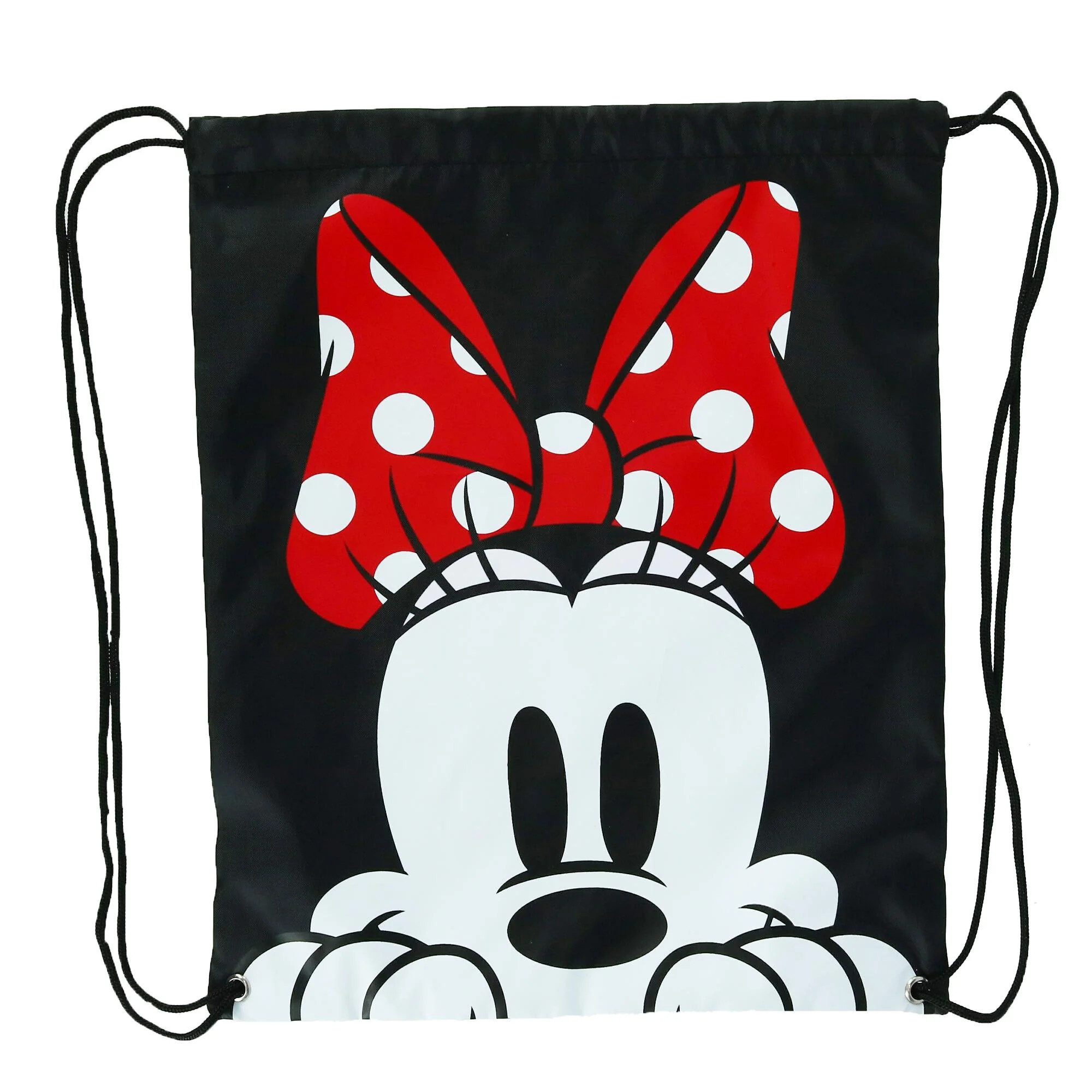 Minnie Mouse Face Drawstring Backpack Bag | Shop Simon