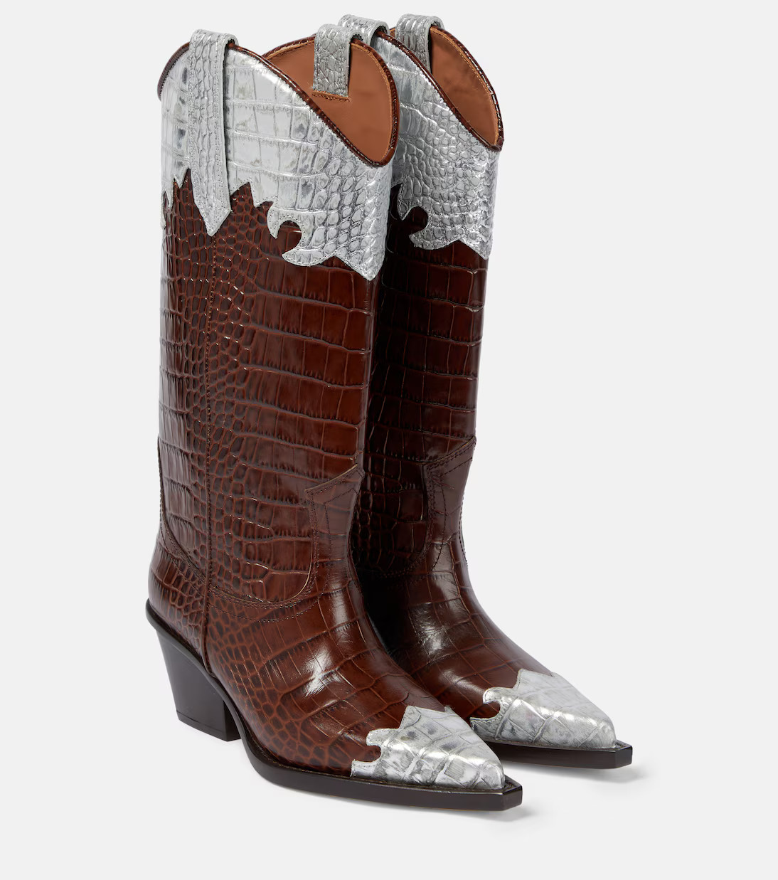 Leather cowboy boots | Mytheresa (US/CA)