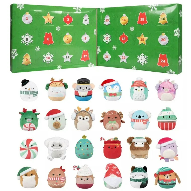 Squishmallows 2.5"Micromallows Holiday Advent Calendar 2024 - 24pc | Walmart (US)