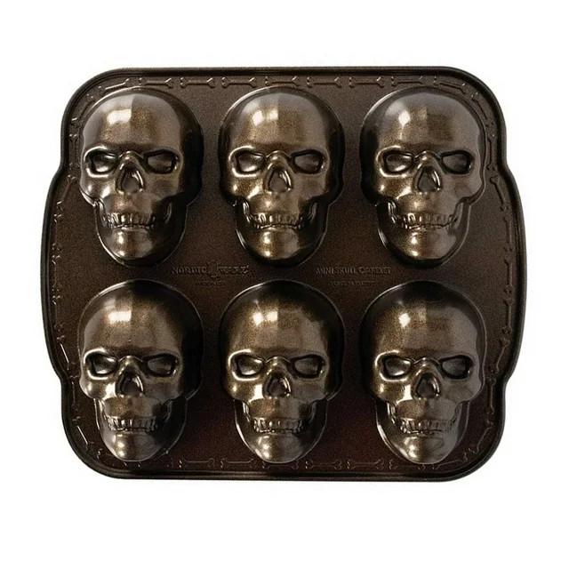 Hot Clearance! Halloween Baking Pan Hauntedes Skulles Cake Pan Aluminum 3D Skulles Moldes Aluminu... | Walmart (US)