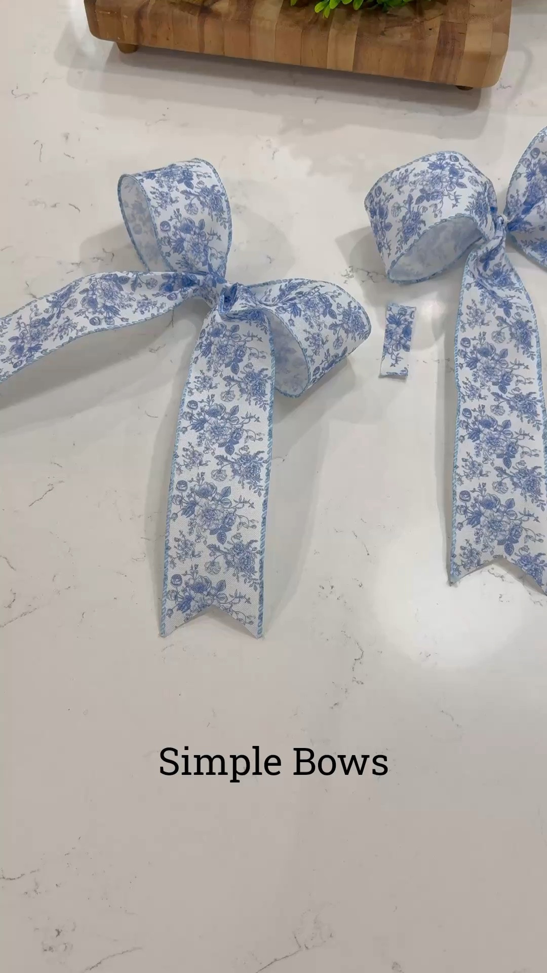 I’m not a crafter and I’m not an expert at doing tutorials, so I hope you can follow. I thought this may help some who struggles making simple bows. Anyone can do this! I used a 2 1/2 inch wired ribbon. I love the blue floral chinoiserie print. It comes in blue, pink and green. Perfect for spring    🎀🎀

#LTKSeasonal #LTKHome