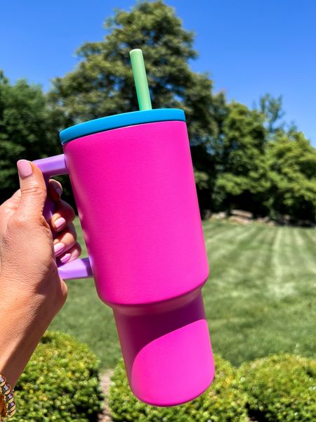 Leak proof tumbler 💦 love the fun vibrant colors, fits in car holder. Love the 30oz size

#LTKStyleTip #LTKHome #LTKFitness
