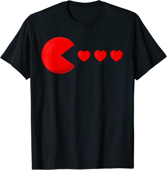 Valentines Day Hearts Funny Boys Girls Kids T-Shirt | Amazon (US)