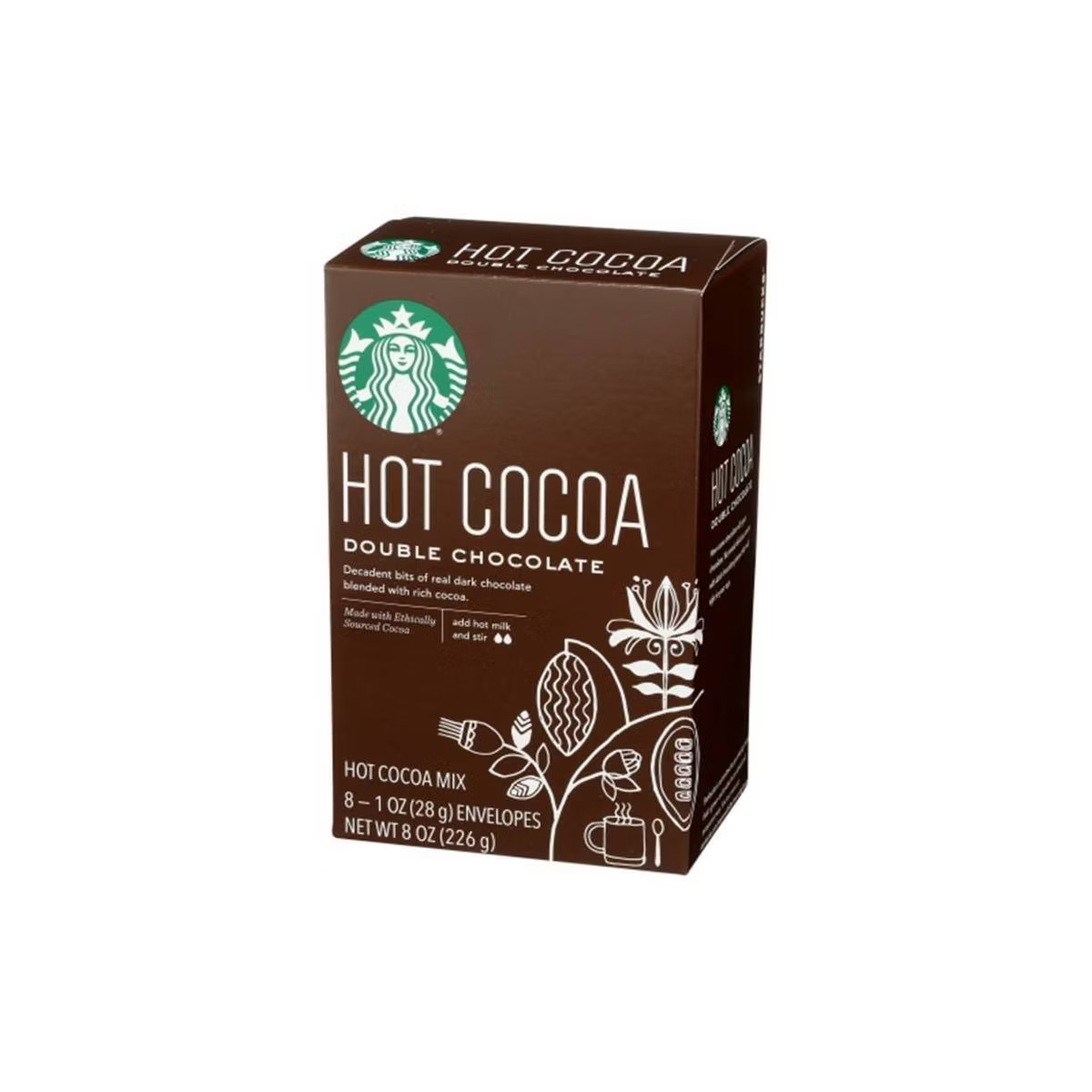 Starbucks Double Chocolate Hot Cocoa Mix - 8ct | Target