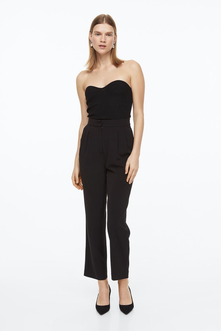 Dress Pants | Black Dress Pants | Black Work Pants | Work Outfit Winter | Spring Outfits | H&M (US + CA)