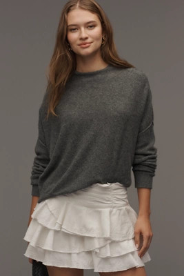 The Alani Cashmere Mock-Neck Sweater by Pilcro | Anthropologie (US)