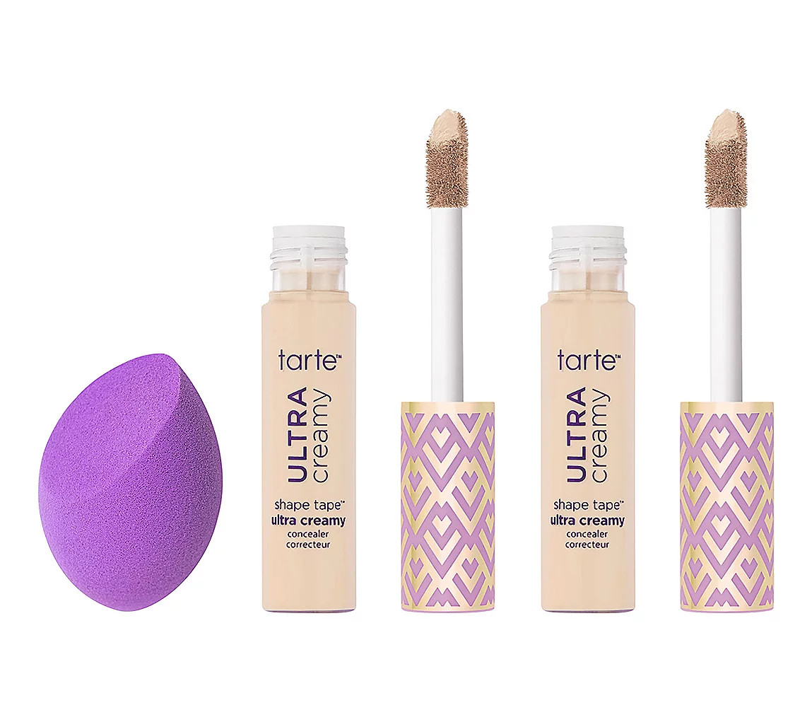tarte Shape Tape Ultra Creamy Duo with Sponge | QVC