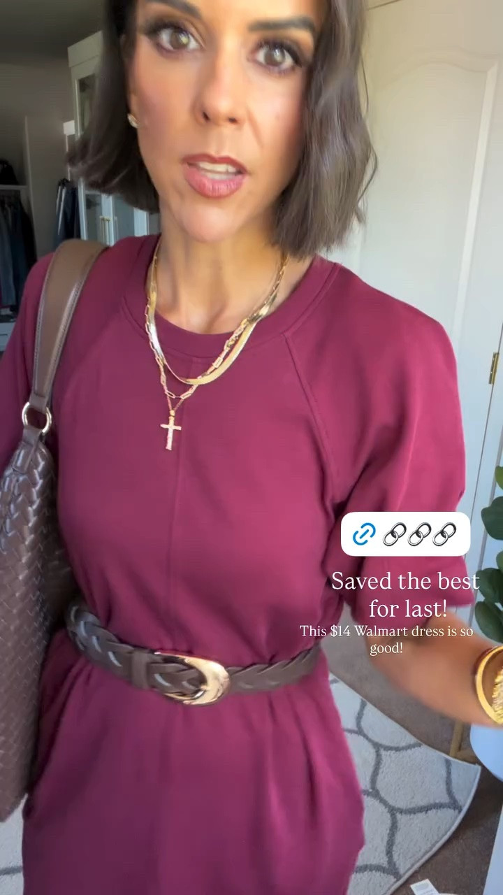 Saved the best
 for last! This $14 Walmart dress is so good!