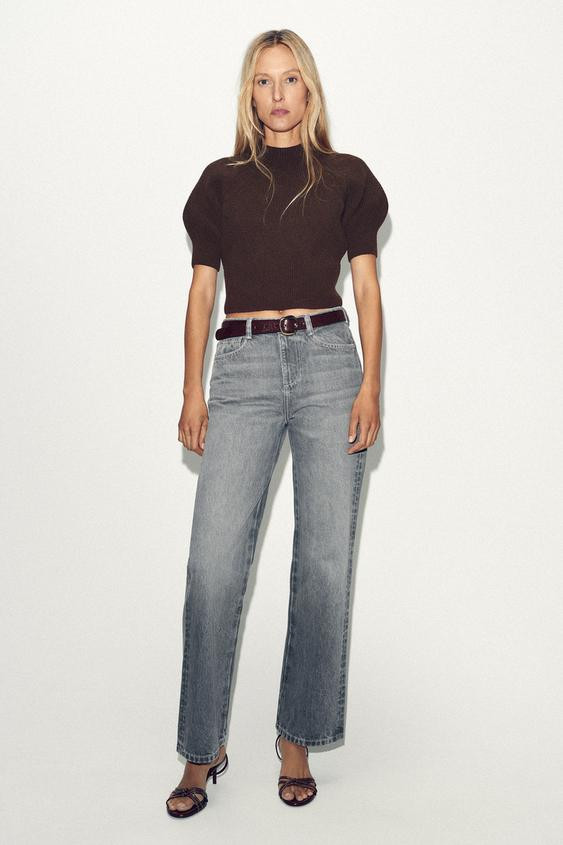 RIB KNIT SWEATER | Zara UK