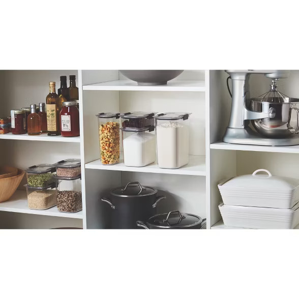 Rubbermaid 8pc Brilliance Pantry Organization & Food Storage Containers with Airtight Lids | Target