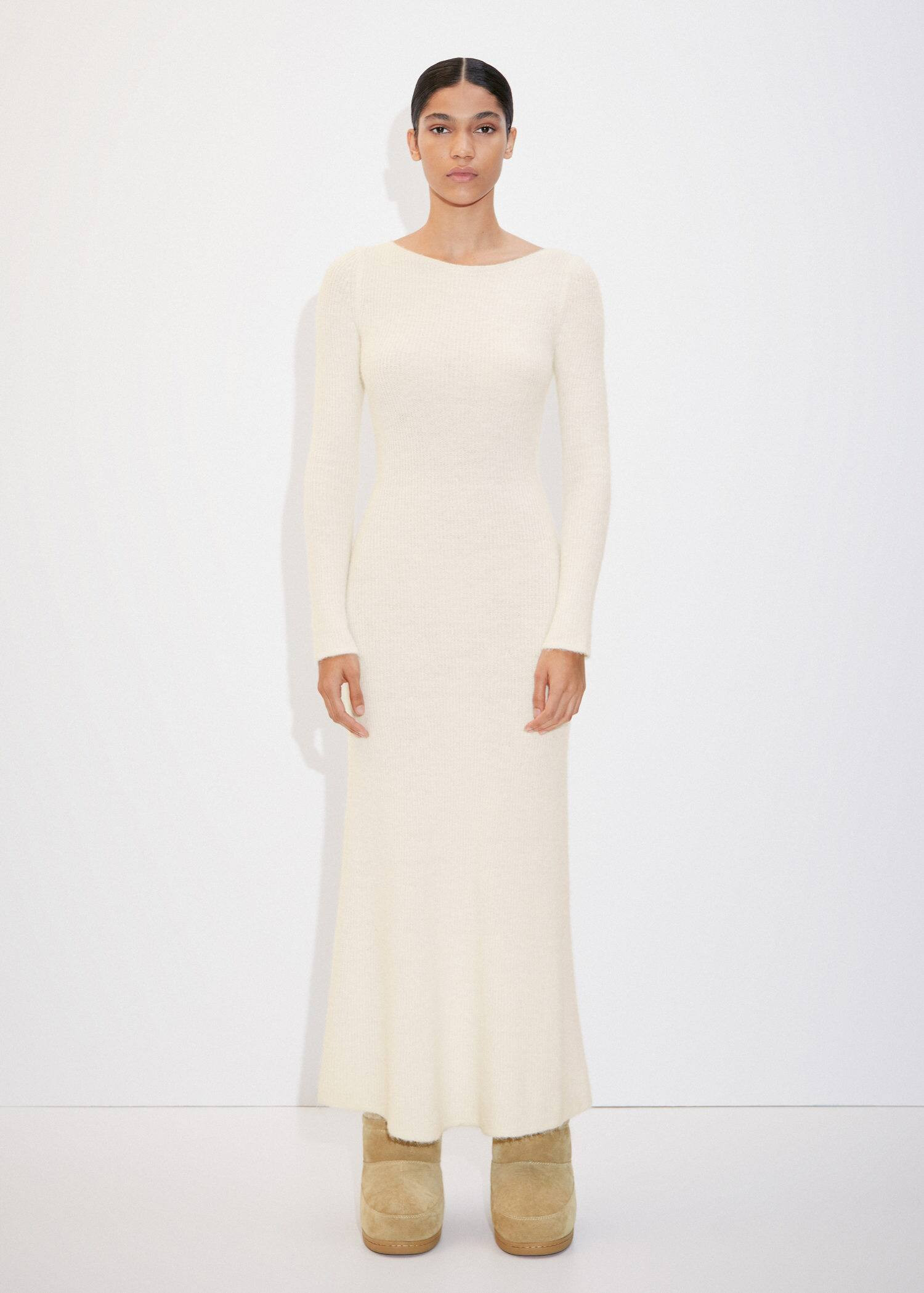 Open-back knitted dressREF. 57057728-LAUREN-LM | MANGO (US)