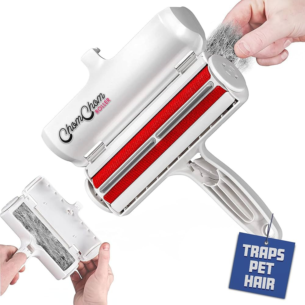 Amazon.com: Chom Chom Roller Pet Hair Remover and Reusable Lint Roller - ChomChom Cat and Dog Hai... | Amazon (US)