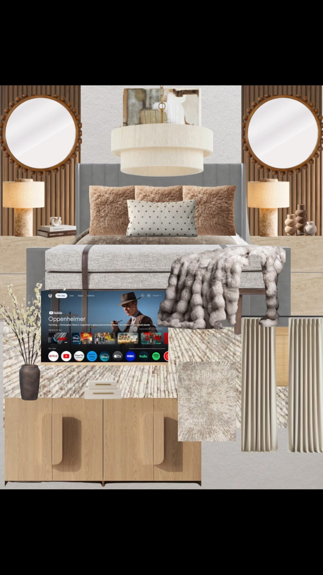 Master Bedroom Inspo #masterbedroom #moderncoastal #bedroominspo #ltkhome