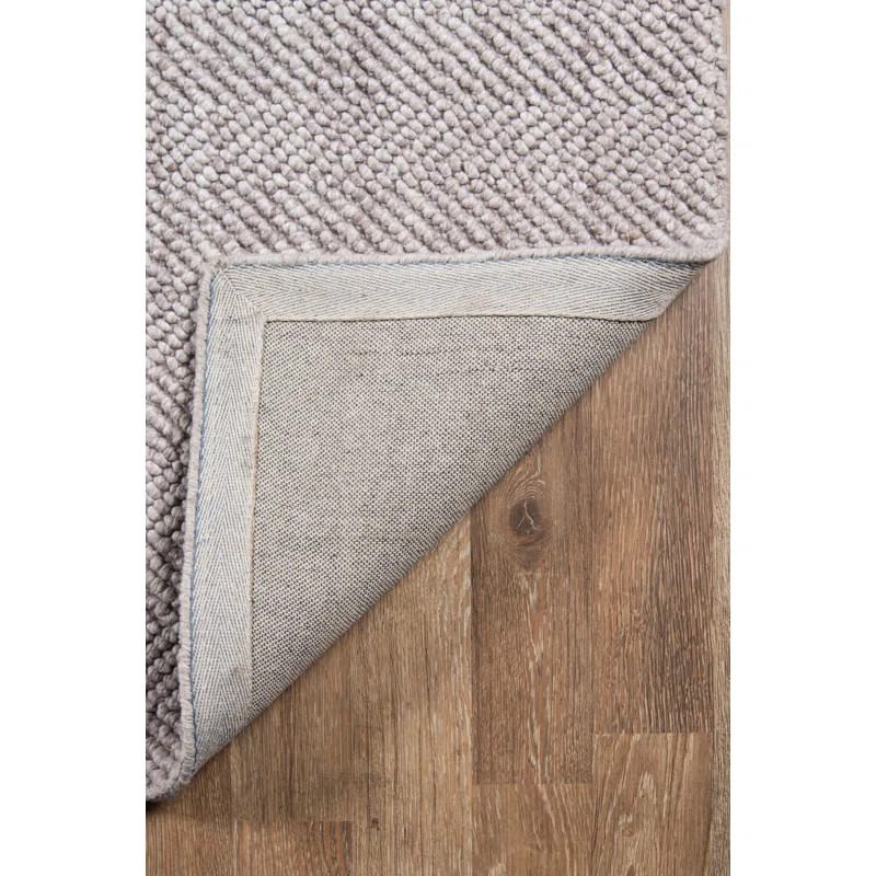 Ledgebrook Washington Hand-Woven Polyester Brown Area Rug | Wayfair North America