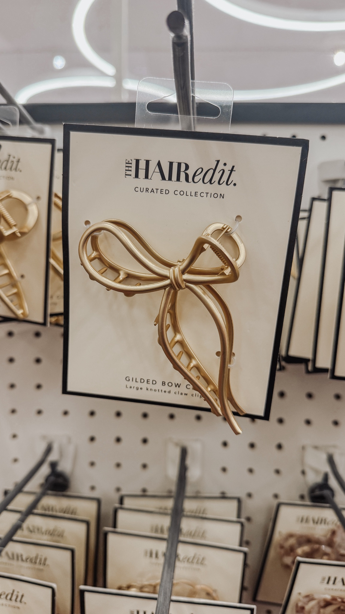 Love this bow claw clip - currently part of Targets gift card promotion when you buy 4 select hair products ✨ Bought them for my 3 daughters to wear during the holidays 🎀🎀🎀 plus another item as a stocking stuffer 🌲

#LTKHoliday #LTKBeauty #LTKCyberWeek