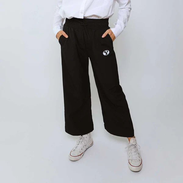 BYU Audrey Wide Leg Pants, Black | Albion Fit